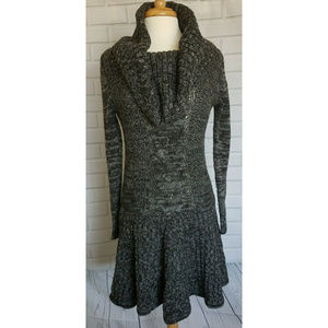 Victoria's Secret cowl drop waist sweater dress M